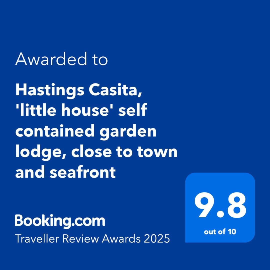 Hastings Casita, 'Little House' Self Contained Garden Lodge, Close To Town And Seafront エクステリア 写真